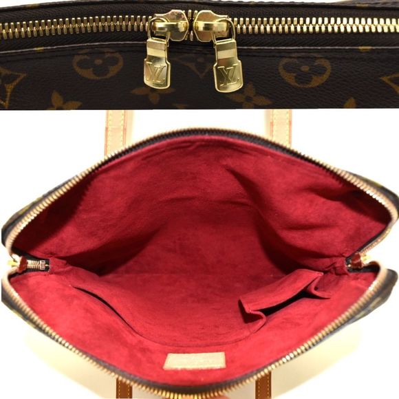 Louis Vuitton Kusan GM Monogram Shoulder Bag Brown Gold Metal Fittings - Picture 7 of 7